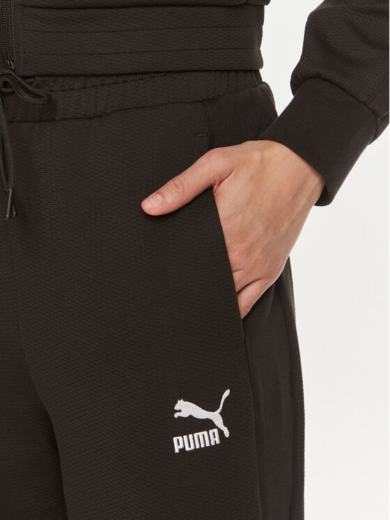 Puma Puma Donji dio trenerke T7 624212 Crna Relaxed Fit