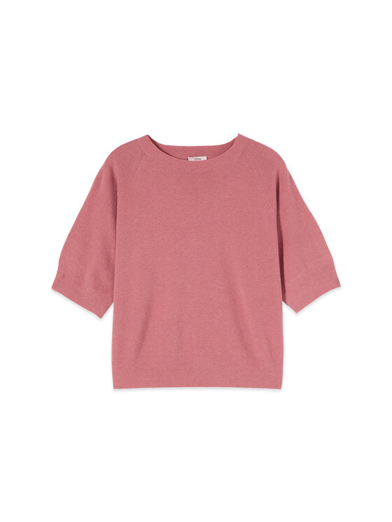 Oltre Oltre Sweter M292E102206N006 Różowy Cropp Fit