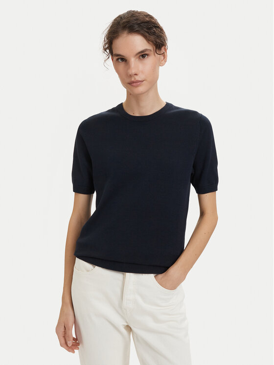 Beverly Hills Polo Club Beverly Hills Polo Club Blúzka P-SS26W-M6564-0298 Tmavomodrá Regular Fit