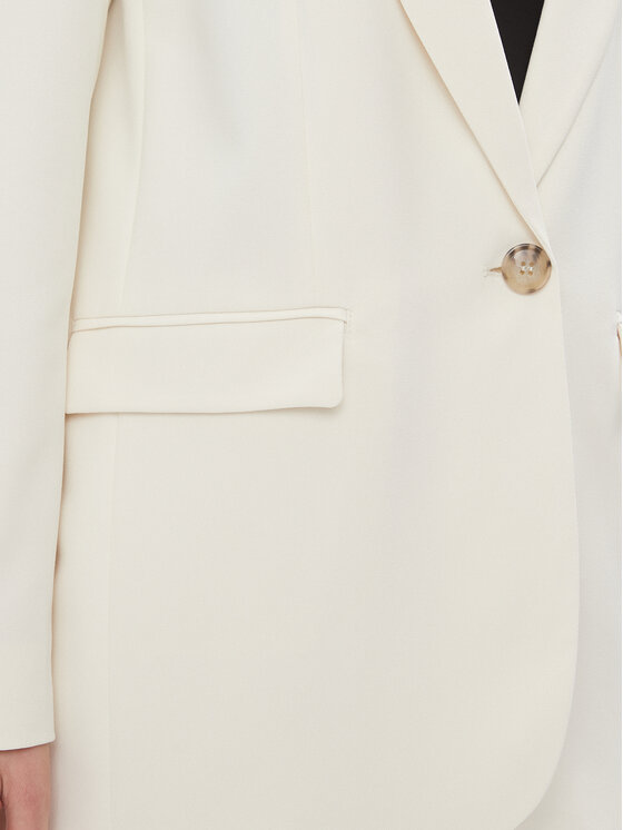 MAX&Co. MAX&Co. Σακάκι Insegna Λευκό Regular Fit