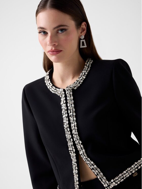 Guess Guess Marynarka 180363 Czarny Classic Fit