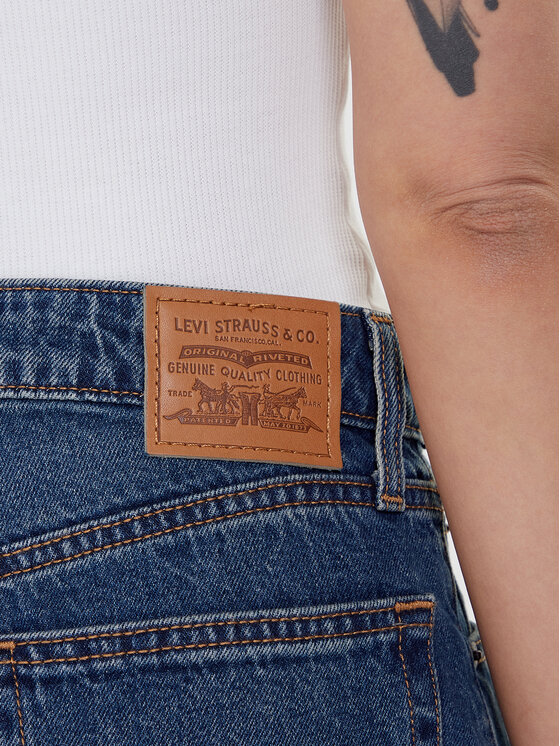 Levi's® Levi's® Džinsai Dad Barrel 0039A-0001 Mėlyna Baggy Fit