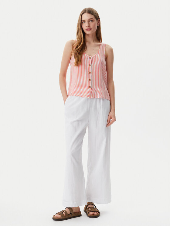 Vero Moda Vero Moda Top Bumpy 10325830 Czerwony Standard Fit
