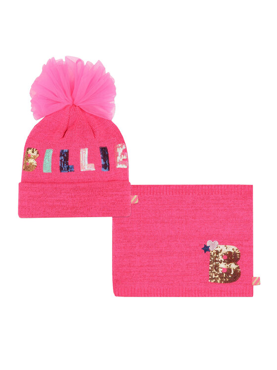 Set căciulă și fular tip guler Billieblush U20611 Roz