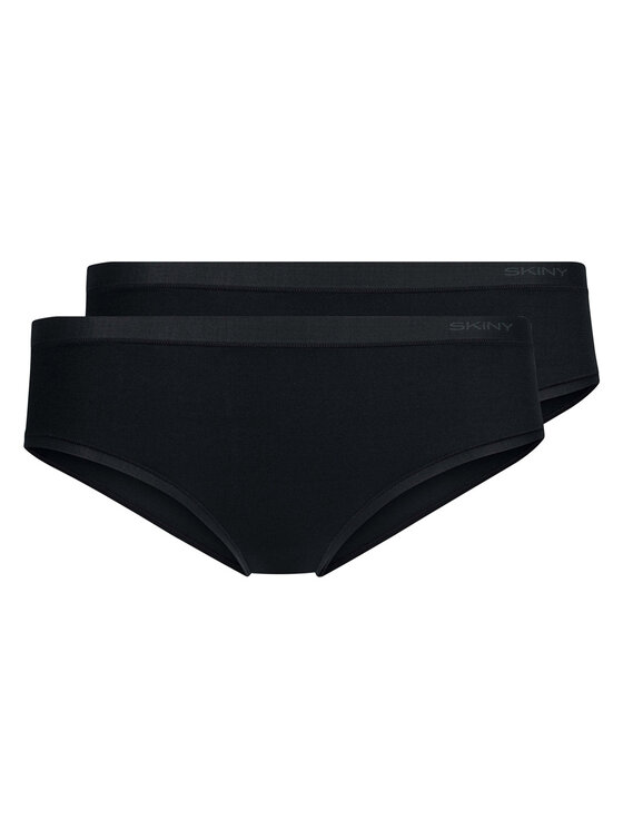 Skiny Skiny Komplet 2 par fig 80078 Czarny