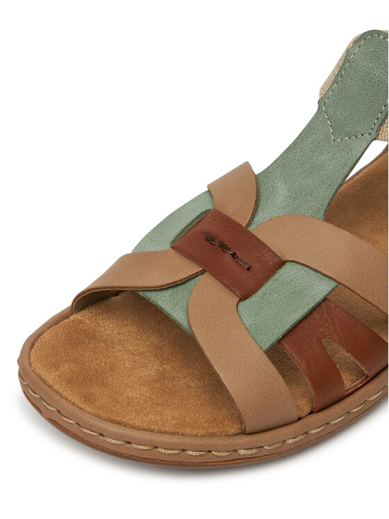 Rieker Rieker Sandali 65918-52 Verde