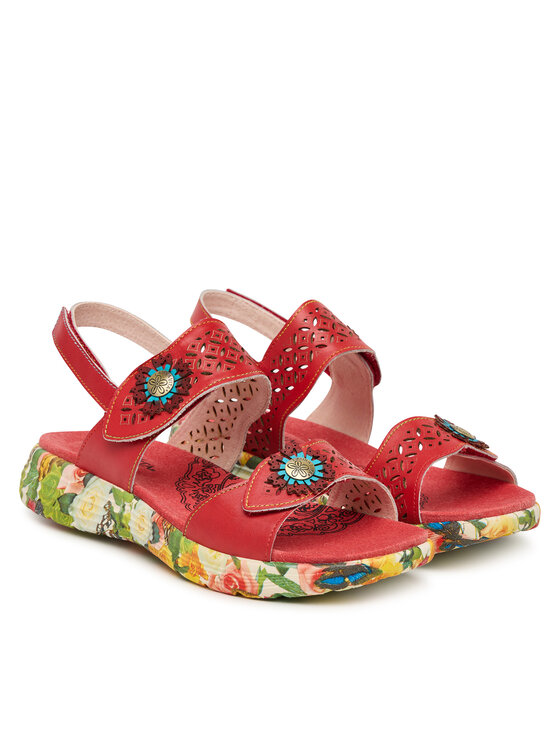 Laura Vita Laura Vita Босоніжки Sanao 53 Червоний