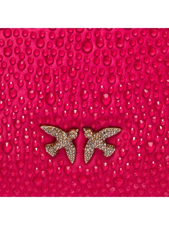 PINKO PINKO Handtasche Knots Mini Pouch PE 24 PLTT 102770 A1KJ Rot
