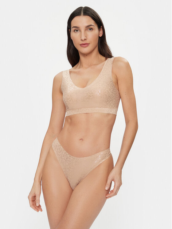 Chantelle Chantelle Biustonosz top Soft Stretch C11DQ1 Beżowy