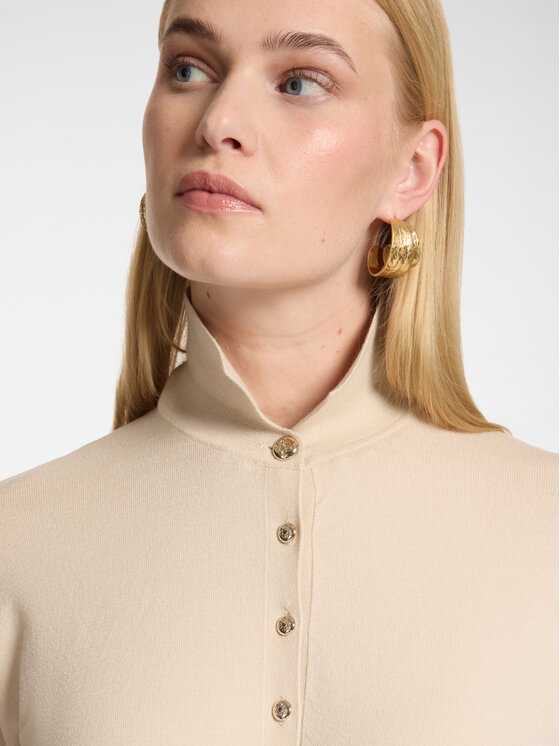 Elena Mirò Elena Mirò Maglione M038Z000799N002 Crema Regular Fit