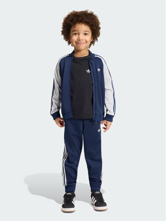 adidas adidas Zestaw dla dzieci 159154 Niebieski jasny Regular Fit