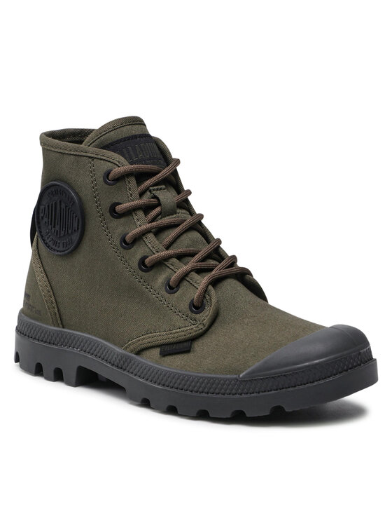 Palladium Palladium Schnürstiefeletten Pampa Hi Htg Supply 77356-325-M Grün