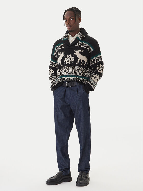 Polo Ralph Lauren Polo Ralph Lauren Светр 710982255001 Чорний Regular Fit