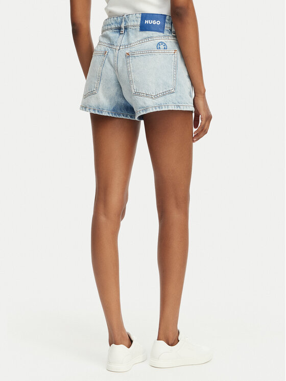 HUGO HUGO Jeansshorts Galimon 50557083 Hellblau Regular Fit