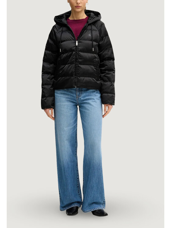 Calvin Klein Jeans Calvin Klein Jeans Μπουφάν πουπουλένιο LV047E509G Μαύρο Casual Fit