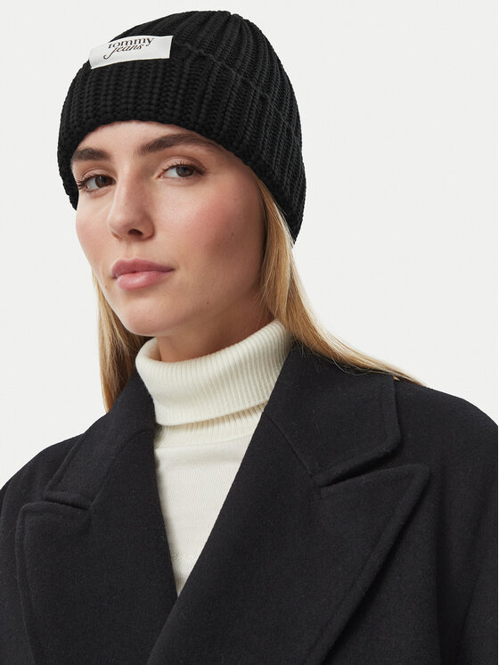 Tommy Hilfiger Tommy Hilfiger Kapa Script AW0AW18972 Črna