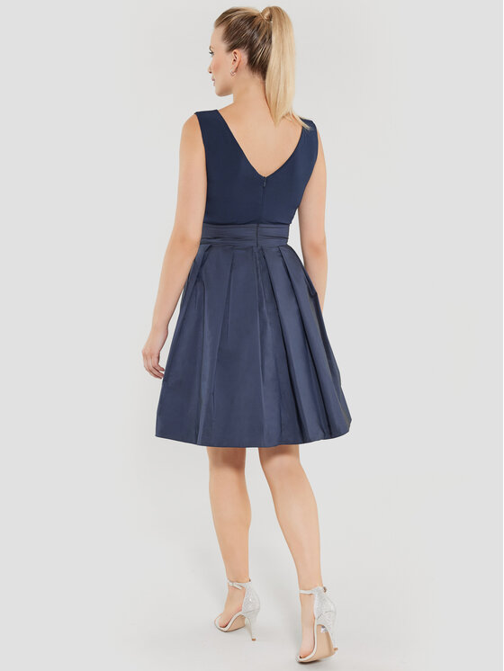 Swing Swing Coctailkleid 77760810 Dunkelblau Regular Fit