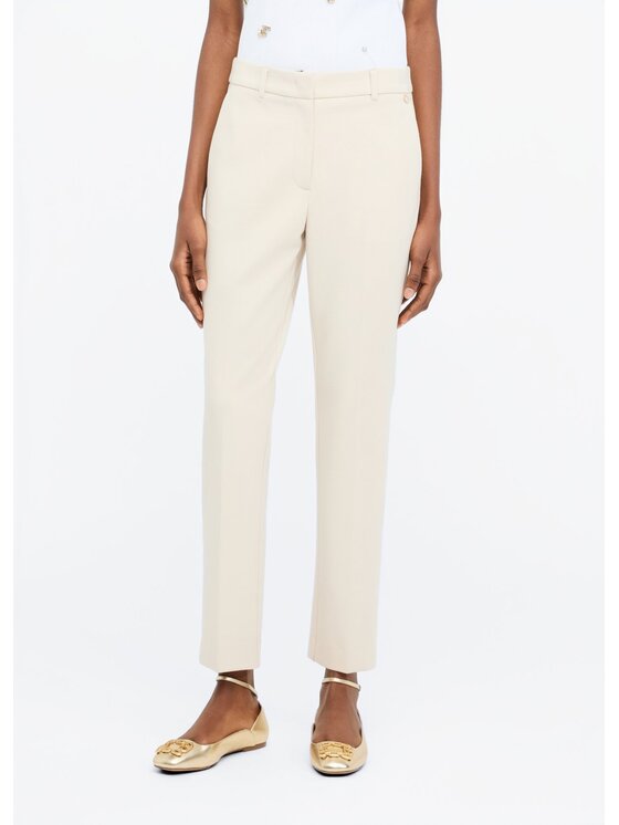 Liu Jo Liu Jo Pantaloni di tessuto CF5421J1857X071A Bianco Regular Fit