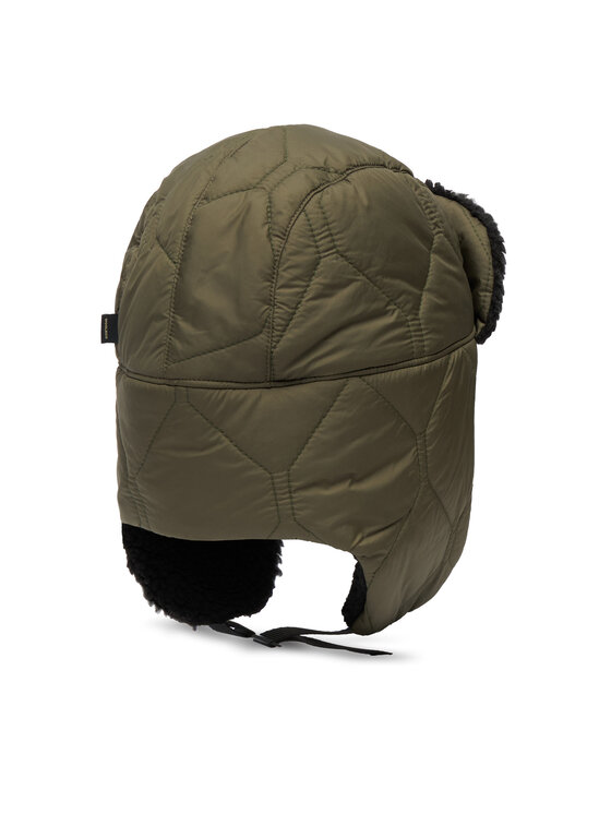 Woolrich Woolrich Kepurė Quilted Trapper Hat CFWOAC0295MRUT2635 Chaki