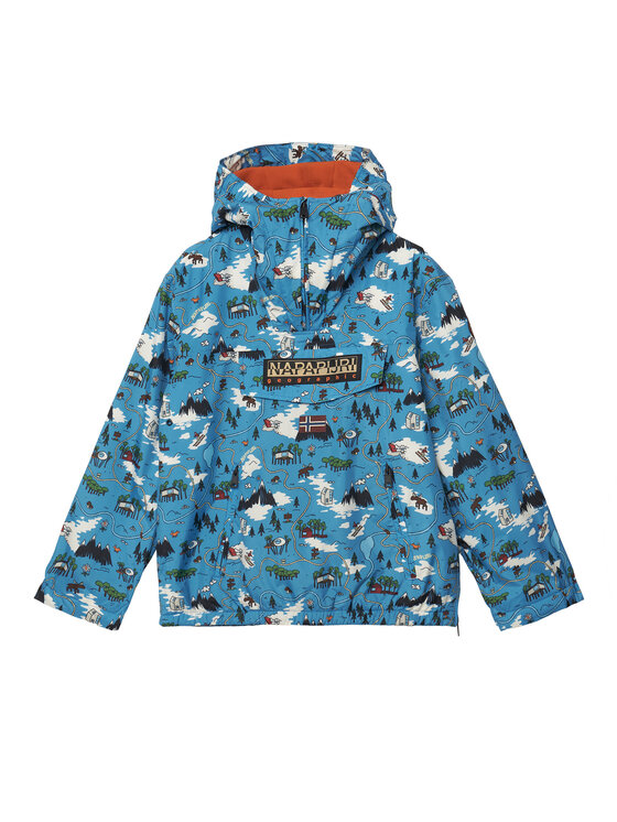 Napapijri Napapijri Anoraka virsjaka NP0A8A6J Zils Loose Fit