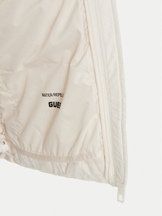 Guess Guess Vatovaná bunda New Claudia V4YL03 WFUD0 Bílá Regular Fit