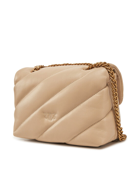 PINKO PINKO Torebka Love Puff Mini Cl PE 25 PLTT 100039 A0F2 Beżowy