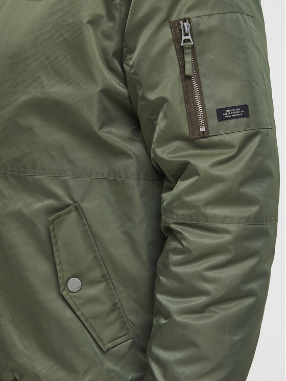 Blend Blend Bomber 20715952 Zelena Regular Fit