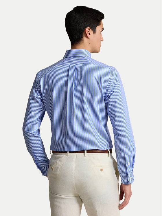 Polo Ralph Lauren Polo Ralph Lauren Πουκάμισο 710929346001 Ανοιχτό μπλε Custom Fit