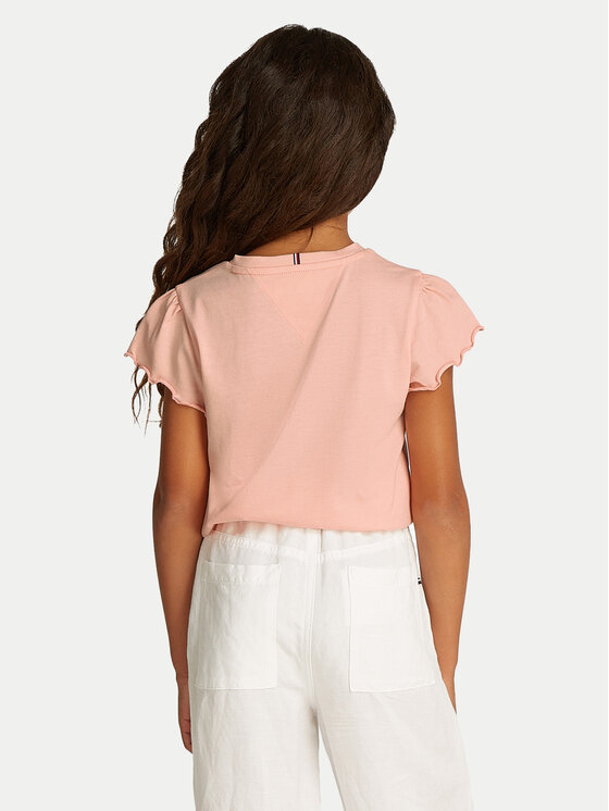 Tommy Hilfiger Tommy Hilfiger T-shirt Essential KG0KG07052 D Rosa Regular Fit