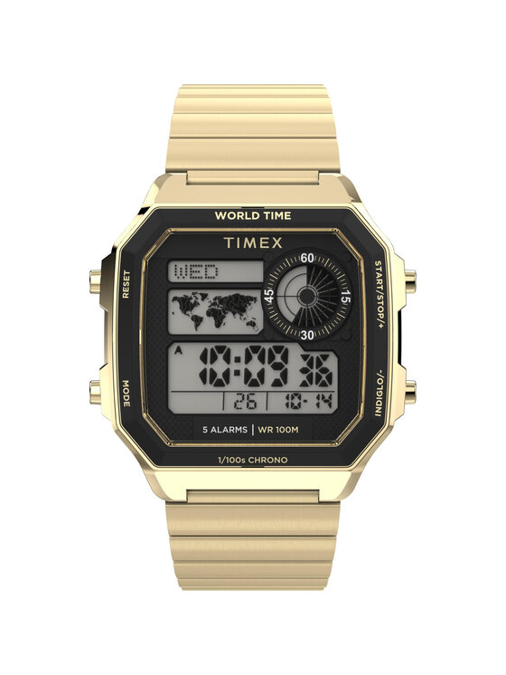 Timex Timex Zegarek TW5M69000 Złoty