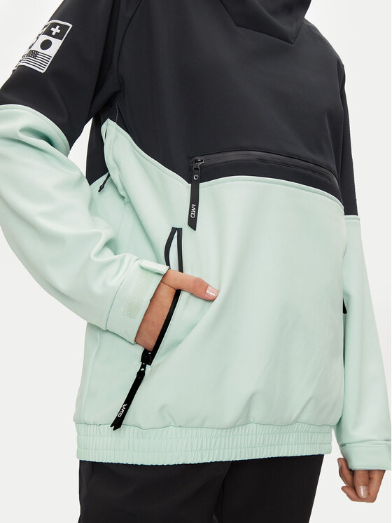 Colourwear Colourwear Lyžiarska bunda Torch Anorak 7010301 Čierna Regular Fit
