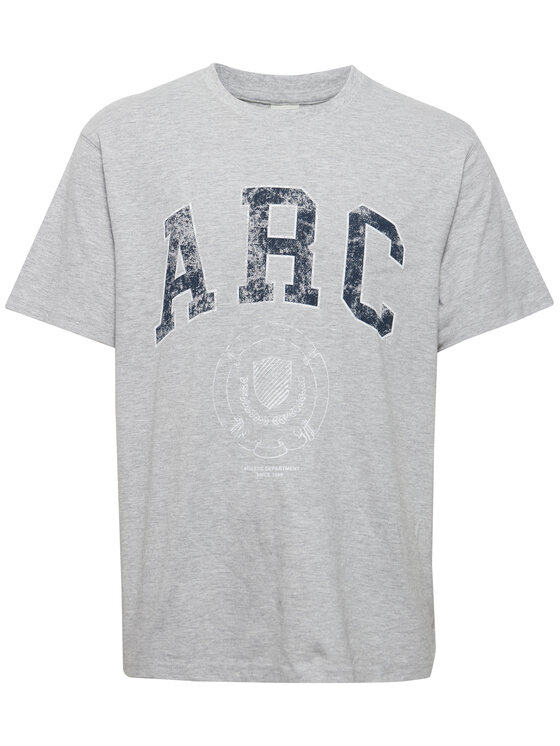 Solid Solid T-Shirt 21107872 Γκρι Regular Fit