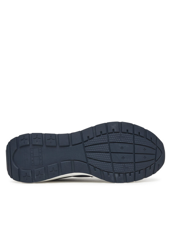 Tommy Jeans Tommy Jeans Снікерcи Tjm Runner Leather EM0EM01621 Cиній