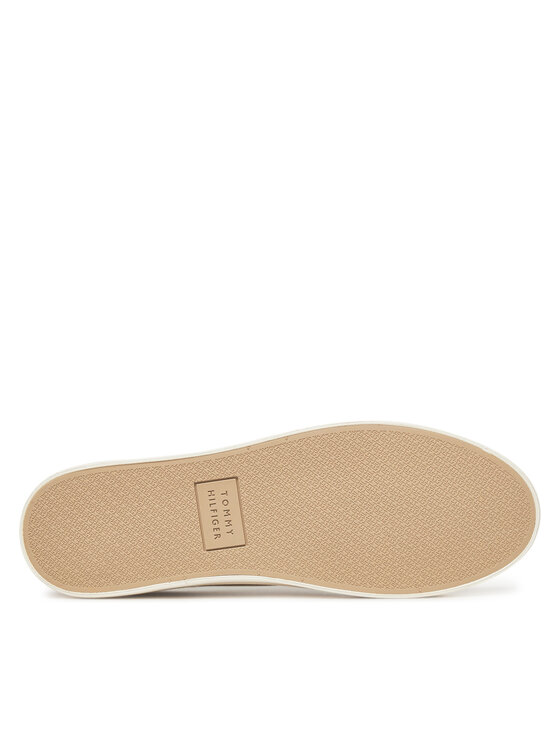 Tommy Hilfiger Tommy Hilfiger Tenisice Th Hi Vulc Low Core Canvas FM0FM05396 Bež