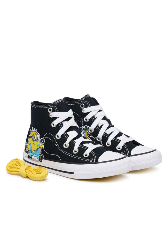 Converse Converse Кеди Converse x Minions Chuck Taylor All Star A21406C Чорний