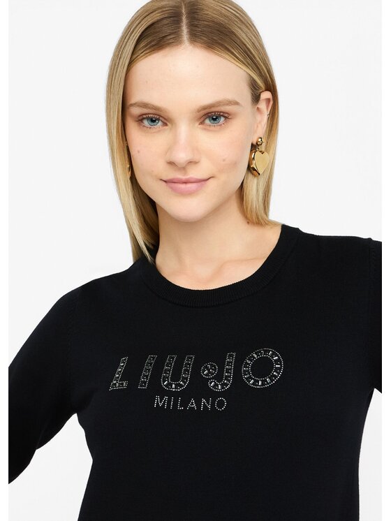 Liu Jo Liu Jo Maglione TF5248MS63L22222 Nero Regular Fit