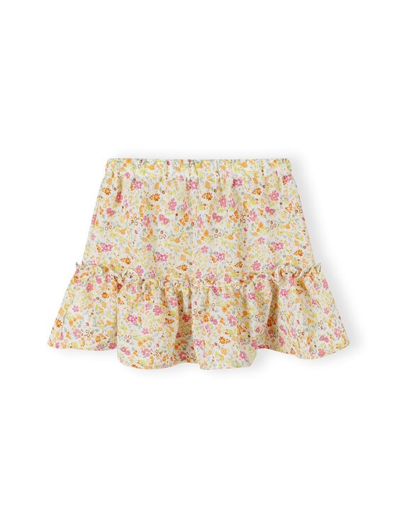MINOTI MINOTI Spódnica 22skirt42 Biały Regular Fit