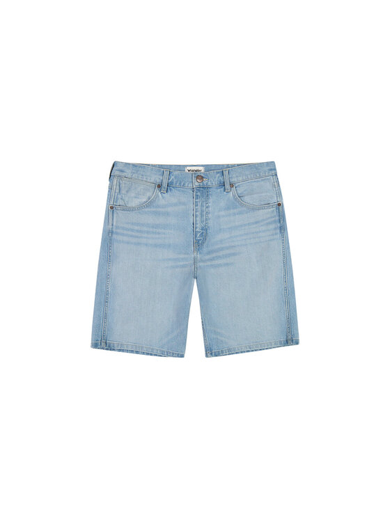 Wrangler Wrangler Szorty jeansowe FRONTIER SHORT Niebieski Regular Fit
