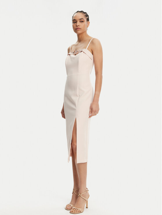 Rinascimento Rinascimento Coctailkleid CFC0122399003 Rosa Regular Fit
