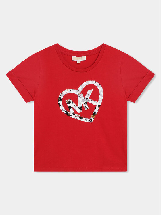 MICHAEL KORS KIDS MICHAEL KORS KIDS T-Shirt R15201 Červená Regular Fit