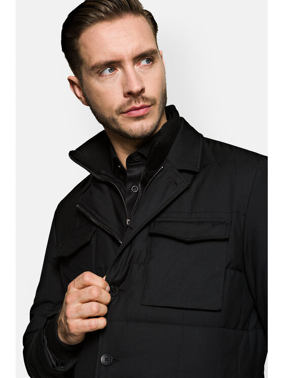 Lancerto Lancerto Kurtka zimowa Romania KU097222000005 Czarny Regular Fit