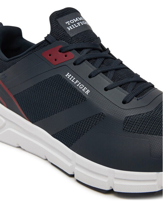 Tommy Hilfiger Tommy Hilfiger Sneakersy Modern Comfort Run Mix FM0FM05471 Granatowy