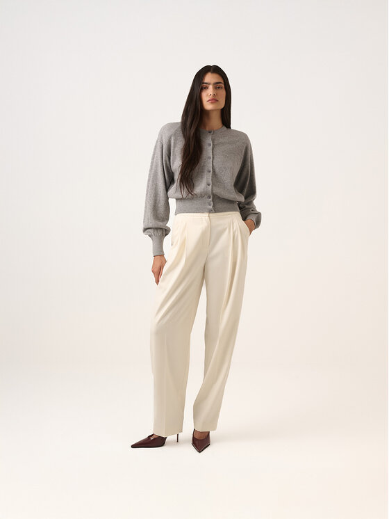 La Mania La Mania Kardigan BELLE Šedá Classic Fit