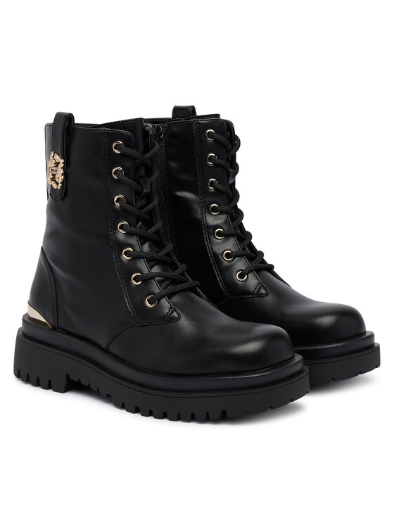 Just Cavalli Just Cavalli Черевики 81RA3S82 ZSF00 Чорний