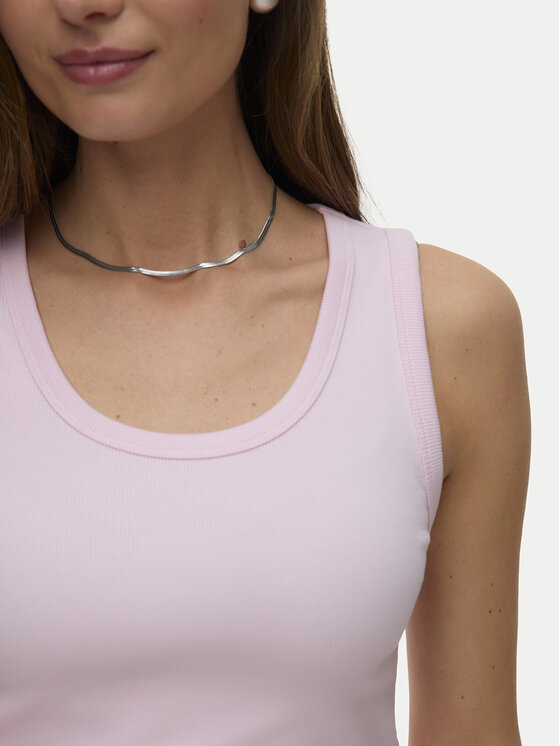 Vero Moda Vero Moda Top Chole 10344951 Różowy Regular Fit