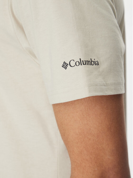 Columbia Columbia Tričko Path Lake™ II Graphic 1934814 Béžová Regular Fit
