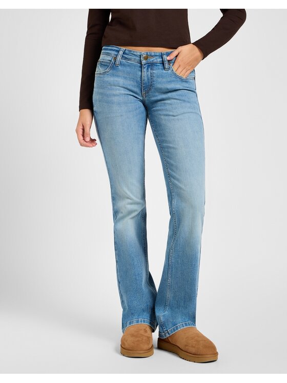 Lee Lee Jeansy Jessica Niebieski Bootcut Fit