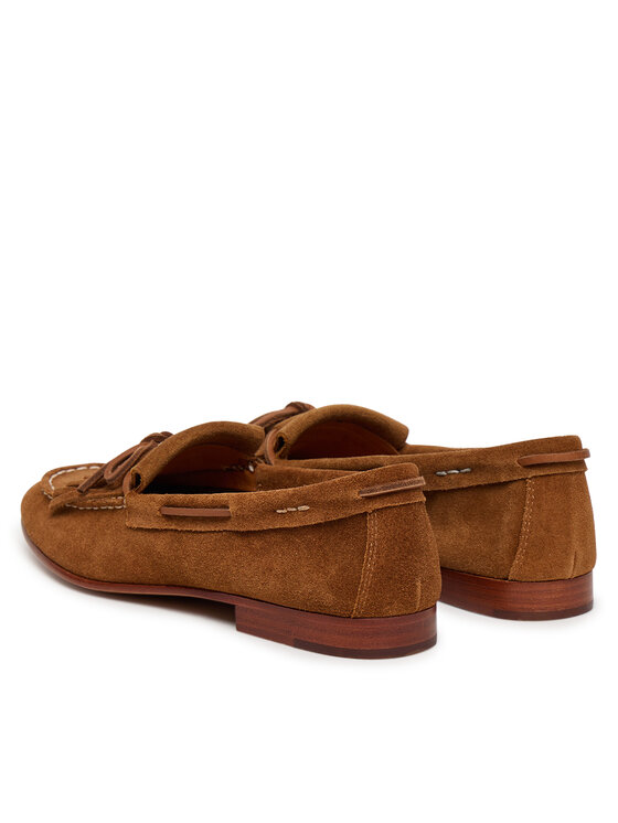 Polo Ralph Lauren Polo Ralph Lauren Loafersy 818942648003 Hnědá