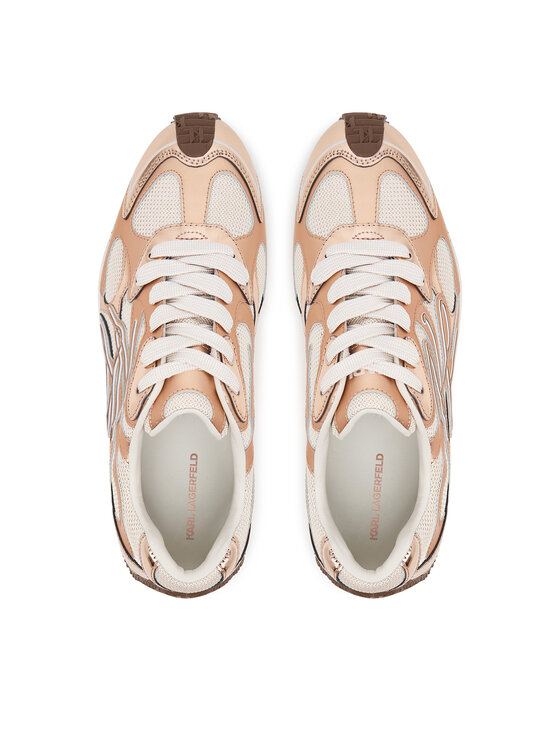 KARL LAGERFELD KARL LAGERFELD Sneakersy Velocette KL63925 Różowe złoto