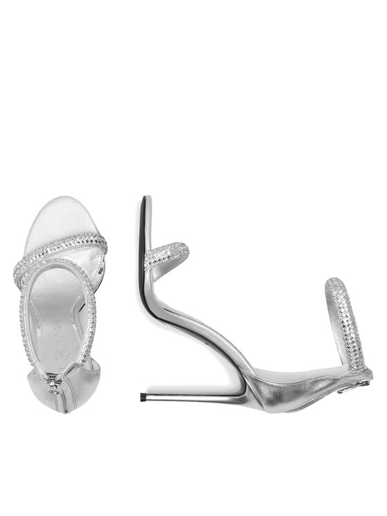 Eva Minge Eva Minge Sandalen MARGUERITE-2360-103 Silberfarben